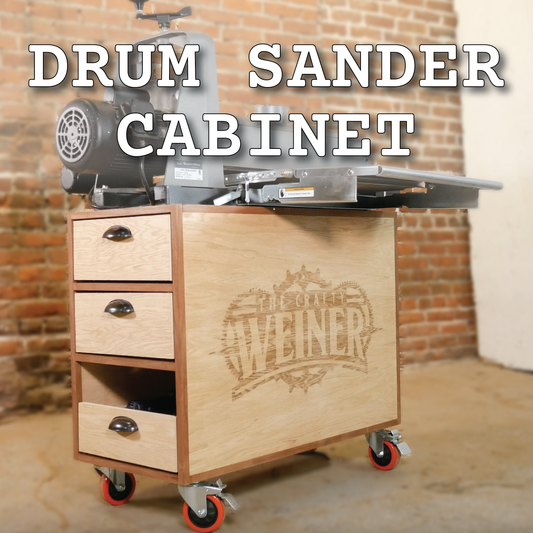 Drum Sander Cabinet Plans