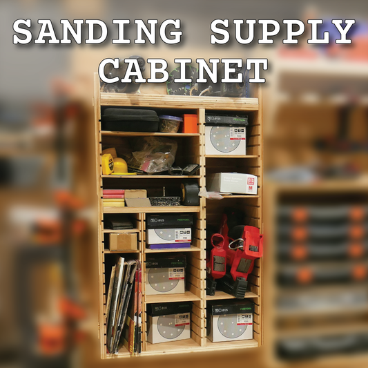 Sanding Cabinet Plans